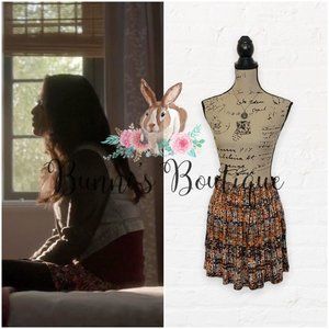 Kira Yukimura's Forever 21 Mixed Print Skirt Teen Wolf